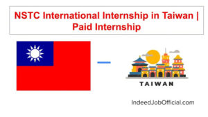 NSTC International Internship in Taiwan